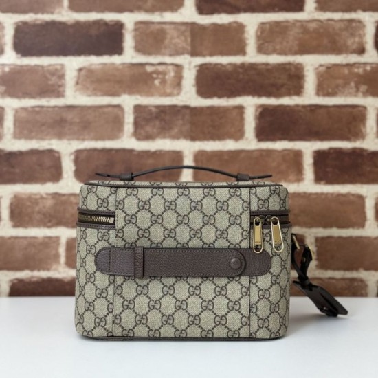 Replica di lusso Beauty case medio Gucci Ophidia 811489 Imitazioni Cloni Beauty case medio Gucci Ophidia 811489 firmate