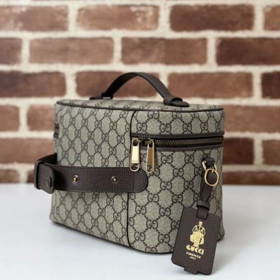Replica di lusso Beauty case medio Gucci Ophidia 811489 Imitazioni Cloni Beauty case medio Gucci Ophidia 811489 firmate