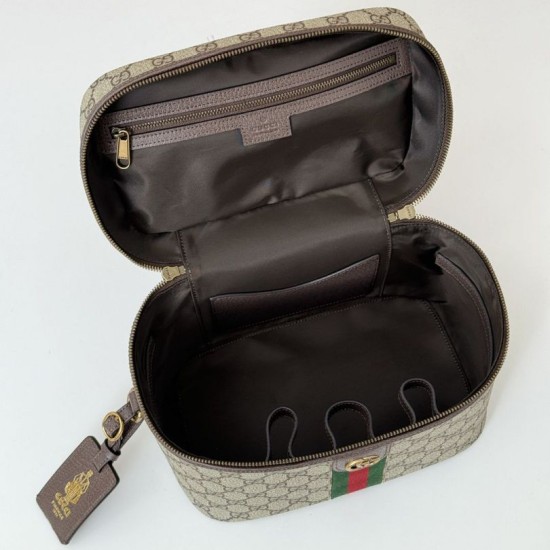 Replica di lusso Beauty case medio Gucci Ophidia 811489 Imitazioni Cloni Beauty case medio Gucci Ophidia 811489 firmate