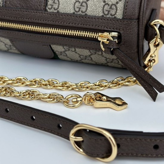 Replica di lusso Borsa a tracolla piccola Gucci Ophidia 795194 Caffè Imitazioni Cloni Borsa a tracolla piccola Gucci Ophidia 795194 Caffè firmate