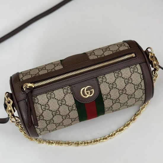 Replica di lusso Borsa a tracolla piccola Gucci Ophidia 795194 Caffè Imitazioni Cloni Borsa a tracolla piccola Gucci Ophidia 795194 Caffè firmate