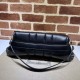 Cloni Borsa a tracolla Gucci Horsebit Chain tela GG 764255 Nero firmate