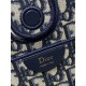Replica di lusso Borsa 1:1 Shopping Dior piccola/grande jacquard blu Dior Oblique Imitazioni Cloni Borsa Replica Shopping Dior piccola/grande jacquard blu Dior Oblique firmate