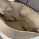 Replica di lusso Pochette con coulisse Borse Loewe Flamenco Beige Imitazioni Cloni Pochette con coulisse Borse Loewe Flamenco Beige firmate