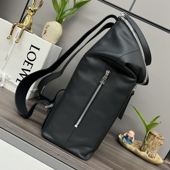 Replica di lusso Zaino Loewe Goya unisex nero Imitazioni Cloni Zaino Loewe Goya unisex nero firmate
