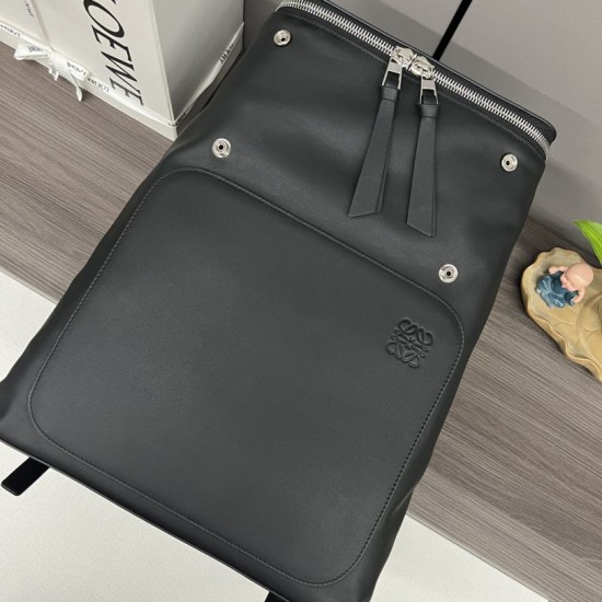 Replica di lusso Zaino Loewe Goya unisex nero Imitazioni Cloni Zaino Loewe Goya unisex nero firmate