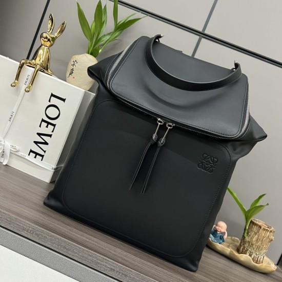 Replica di lusso Zaino Loewe Goya unisex nero Imitazioni Cloni Zaino Loewe Goya unisex nero firmate