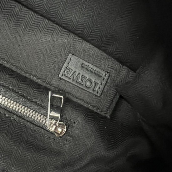 Replica di lusso Zaino Loewe Goya unisex nero Imitazioni Cloni Zaino Loewe Goya unisex nero firmate