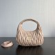 Replica di lusso Borsa hobo mini/piccolo Miu Miu Wander Matelasse Beige Imitazioni Cloni Borsa hobo mini/piccolo Miu Miu Wander Matelasse Beige firmate