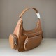Replica di lusso Borsa a tracolla Miu Miu Pocket Nappa 5BC189 Caramello Imitazioni Cloni Borsa a tracolla Miu Miu Pocket Nappa 5BC189 Caramello firmate