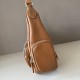 Replica di lusso Borsa a tracolla Miu Miu Pocket Nappa 5BC189 Caramello Imitazioni Cloni Borsa a tracolla Miu Miu Pocket Nappa 5BC189 Caramello firmate