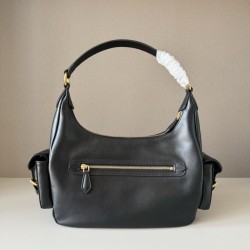 Borsa a tracolla Miu Miu Pocket Nappa 5BC189 Nero Borsa a tracolla Miu Miu Pocket Nappa 5BC189 Nero