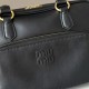 Replica di lusso Borse a tracolla Miu Miu Pocket con manico superiore Nero Imitazioni Cloni Borse a tracolla Miu Miu Pocket con manico superiore Nero firmate
