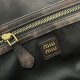 Replica di lusso Borse Imitazioni a tracolla Miu Miu Pocket con manico superiore Caffè Imitazioni Cloni Borse Imitazioni a tracolla Miu Miu Pocket con manico superiore Caffè firmate