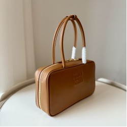 Borsa a mano Miu Miu Beau 5BB172 Marrone Borsa a mano Miu Miu Beau 5BB172 Marrone