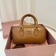 Replica di lusso Borse Imitazioni a mano Miu Miu Arcadie 5BB142 Marrone Imitazioni Cloni Borse Imitazioni a mano Miu Miu Arcadie 5BB142 Marrone firmate