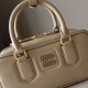 Replica di lusso Borse Firmate a mano Miu Miu Arcadie 5BB142 Beige Imitazioni Cloni Borse Firmate Replica a mano Miu Miu Arcadie 5BB142 Beige firmate
