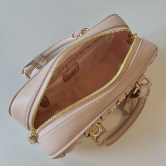 Replica di lusso Borsa a mano Miu Miu Arcadie Matelassé Nappa 5BB142 marrone Imitazioni Cloni Borsa a mano Miu Miu Arcadie Matelassé Nappa 5BB142 marrone firmate