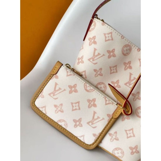 Replica di lusso Borse tote LV Romance All In BB M28355 Gialla Imitazioni Cloni Borse Replica tote LV Romance All In BB M28355 Gialla firmate