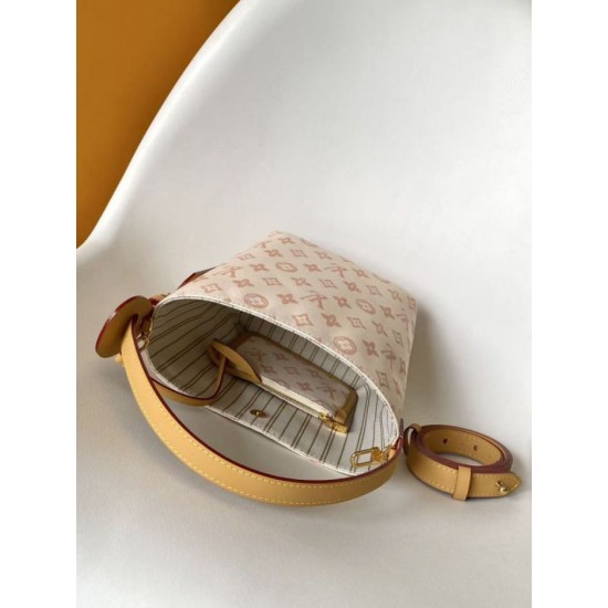 Replica di lusso Borse tote LV Romance All In BB M28355 Gialla Imitazioni Cloni Borse Replica tote LV Romance All In BB M28355 Gialla firmate