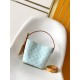 Replica di lusso Borsa tote Louis Vuitton Romance All In BB M27529 Blue Imitazioni Cloni Borsa tote Louis Vuitton Romance All In BB M27529 Blue firmate