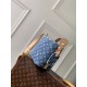 Replica di lusso Borse a secchiello in denim Louis Vuitton All In BB M28107 Imitazioni Replica Borse a secchiello in denim Louis Vuitton All In BB M28107 firmate