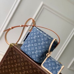 Replica Borse a secchiello in denim Louis Vuitton All In BB M28107 firmate