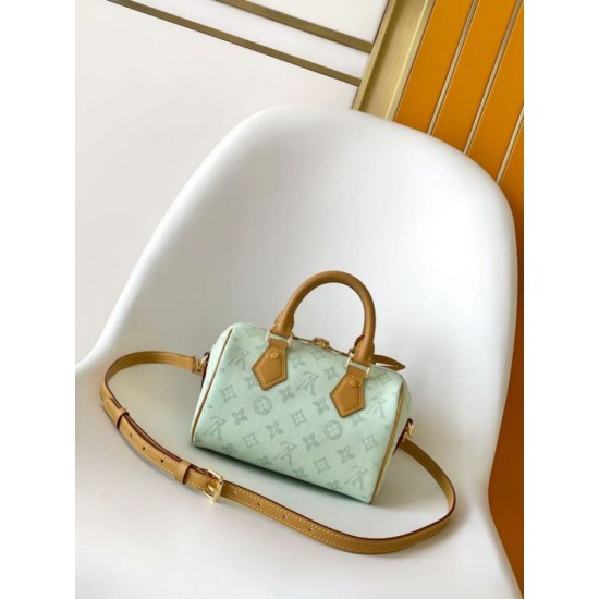 Replica di lusso Borsa Louis Vuitton Speedy Bandoulière 20 M27530 Verde Imitazioni Cloni Borsa Louis Vuitton Speedy Bandoulière 20 M27530 Verde firmate