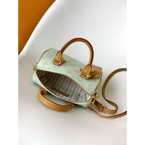 Replica di lusso Borsa Louis Vuitton Speedy Bandoulière 20 M27530 Verde Imitazioni Cloni Borsa Louis Vuitton Speedy Bandoulière 20 M27530 Verde firmate