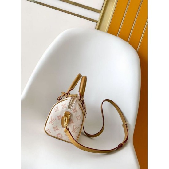 Replica di lusso Borsa Louis Vuitton Speedy Bandoulière 20 M27951 Gialla Imitazioni Cloni Borsa Louis Vuitton Speedy Bandoulière 20 M27951 Gialla firmate