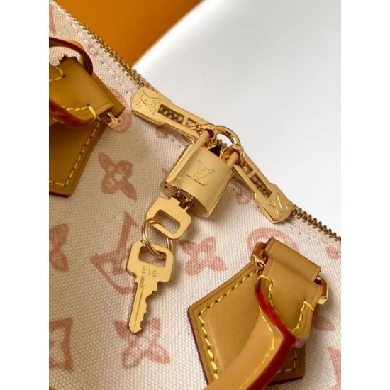 Replica di lusso Borsa Louis Vuitton Speedy Bandoulière 20 M27951 Gialla Imitazioni Cloni Borsa Louis Vuitton Speedy Bandoulière 20 M27951 Gialla firmate