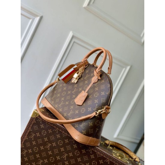 Replica di lusso Borse Louis Vuitton Alma MM Soft Celebration N30049 Imitazioni Cloni Borse Replica Louis Vuitton Alma MM Soft Celebration N30049 firmate