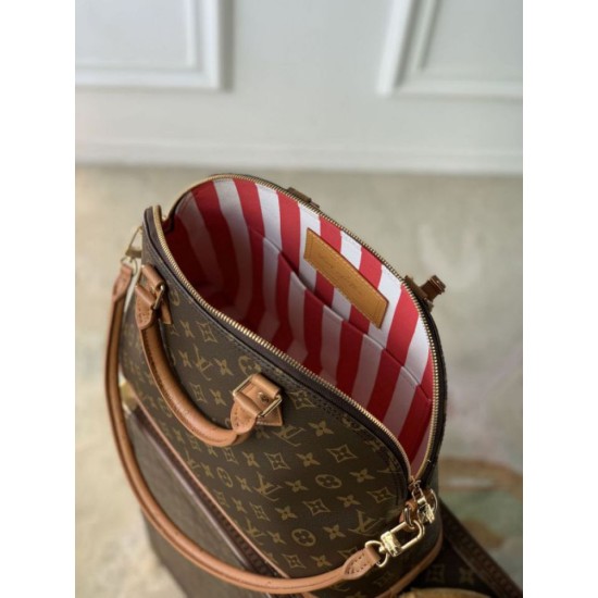 Replica di lusso Borse Louis Vuitton Alma MM Soft Celebration N30049 Imitazioni Cloni Borse Replica Louis Vuitton Alma MM Soft Celebration N30049 firmate
