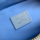 Cloni Borse Replica Louis Vuitton Speedy Bandoulière 20 M28314 blu firmate