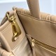 Cloni Borsa tote Miu Miu in pelle nappa trapuntata marrone firmate