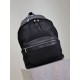 Replica di lusso Zaino YSL Saint Laurent City tela con finiture pelle nero Imitazioni Cloni Zaino YSL Saint Laurent City tela con finiture pelle nero firmate
