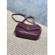Replica di lusso Borsa a tracolla mini Loulou YSL Saint Laurent Bordeaux Imitazioni Cloni Borsa a tracolla mini Loulou YSL Saint Laurent Bordeaux firmate
