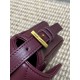 Replica di lusso Borsa a tracolla mini Loulou YSL Saint Laurent Bordeaux Imitazioni Cloni Borsa a tracolla mini Loulou YSL Saint Laurent Bordeaux firmate