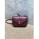 Replica di lusso Borsa a tracolla mini Loulou YSL Saint Laurent Bordeaux Imitazioni Cloni Borsa a tracolla mini Loulou YSL Saint Laurent Bordeaux firmate