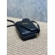 Replica di lusso Borse fedele mini Loulou YSL Saint Laurent Nero Imitazioni Cloni Borse Replica fedele mini Loulou YSL Saint Laurent Nero firmate