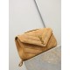 Replica di lusso YSL Saint Laurent LouLou Medium in camoscio trapuntato marrone Imitazioni Cloni YSL Saint Laurent LouLou Medium in camoscio trapuntato marrone firmate