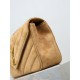 Replica di lusso YSL Saint Laurent LouLou Medium in camoscio trapuntato marrone Imitazioni Cloni YSL Saint Laurent LouLou Medium in camoscio trapuntato marrone firmate