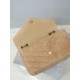 Replica di lusso YSL Saint Laurent LouLou Medium in camoscio trapuntato marrone Imitazioni Cloni YSL Saint Laurent LouLou Medium in camoscio trapuntato marrone firmate
