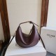 Replica di lusso Borsa a tracolla Celine Lulu per adolescenti Borgogna Imitazioni Cloni Borsa a tracolla Celine Lulu per adolescenti Borgogna firmate