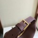 Replica di lusso Borsa a tracolla Celine Lulu per adolescenti Borgogna Imitazioni Cloni Borsa a tracolla Celine Lulu per adolescenti Borgogna firmate