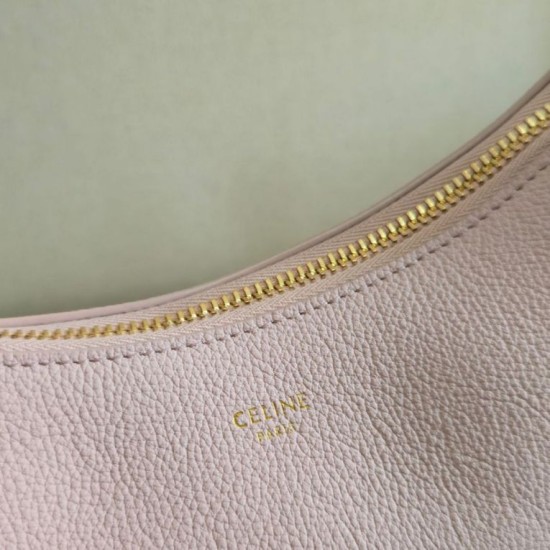 Replica di lusso Borsa a tracolla Celine Lulu per adolescenti Rosa Imitazioni Cloni Borsa a tracolla Celine Lulu per adolescenti Rosa firmate