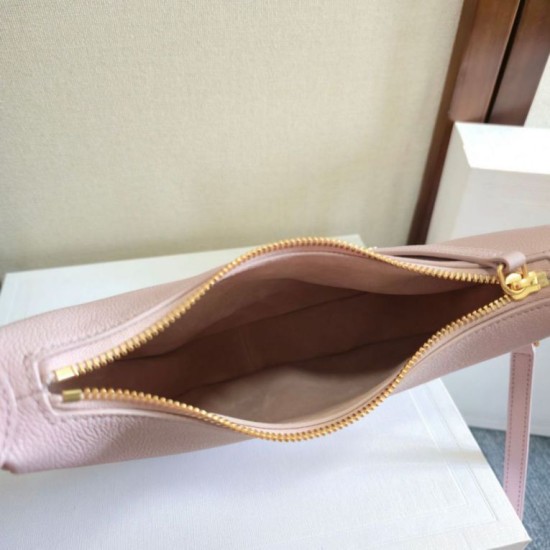 Replica di lusso Borsa a tracolla Celine Lulu per adolescenti Rosa Imitazioni Cloni Borsa a tracolla Celine Lulu per adolescenti Rosa firmate