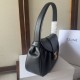 Replica di lusso Borse a tracolla media Celine Polly Nero Imitazioni Cloni Borse Replica a tracolla media Celine Polly Nero firmate