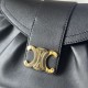 Replica di lusso Borse a tracolla media Celine Polly Nero Imitazioni Cloni Borse Replica a tracolla media Celine Polly Nero firmate