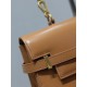 Replica di lusso Borsa a tracolla YSL Saint Laurent Manhattan marrone Imitazioni Cloni Borsa a tracolla YSL Saint Laurent Manhattan marrone firmate